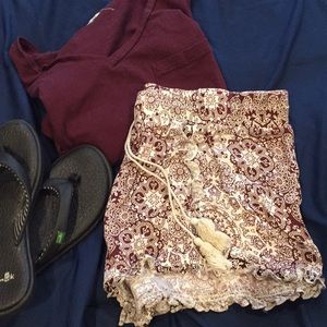 SUMMER RUFFLE SHORTS